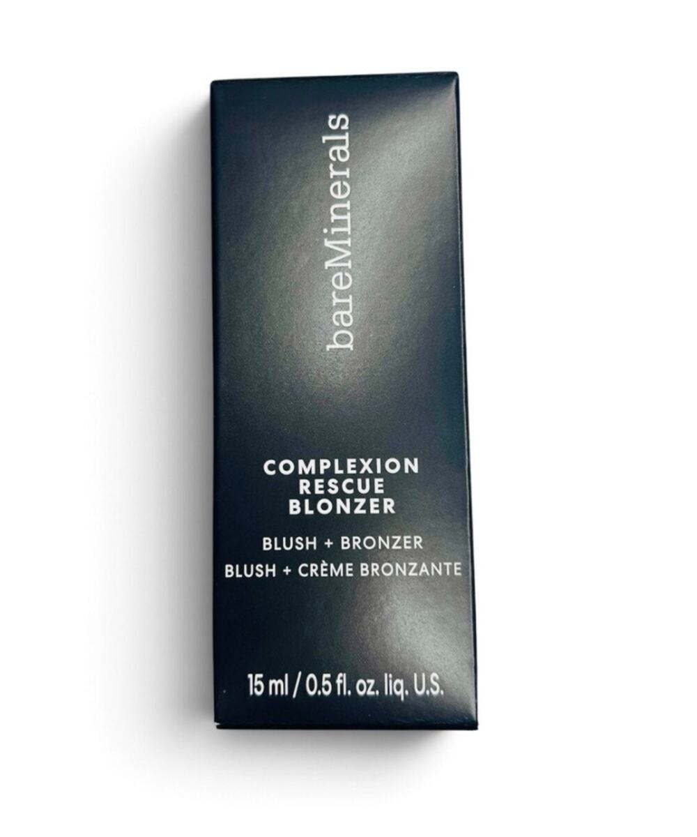 bareMinerals Complexion Rescue Blonzer Kiss of Pink 0.5 oz NIB Blush Bronzer